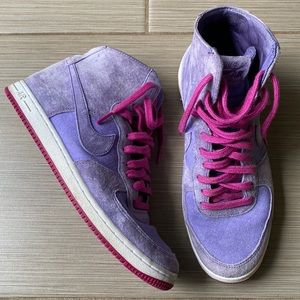 Nike AF1 Light. Mid Purple Suede. Women’s 7.5.